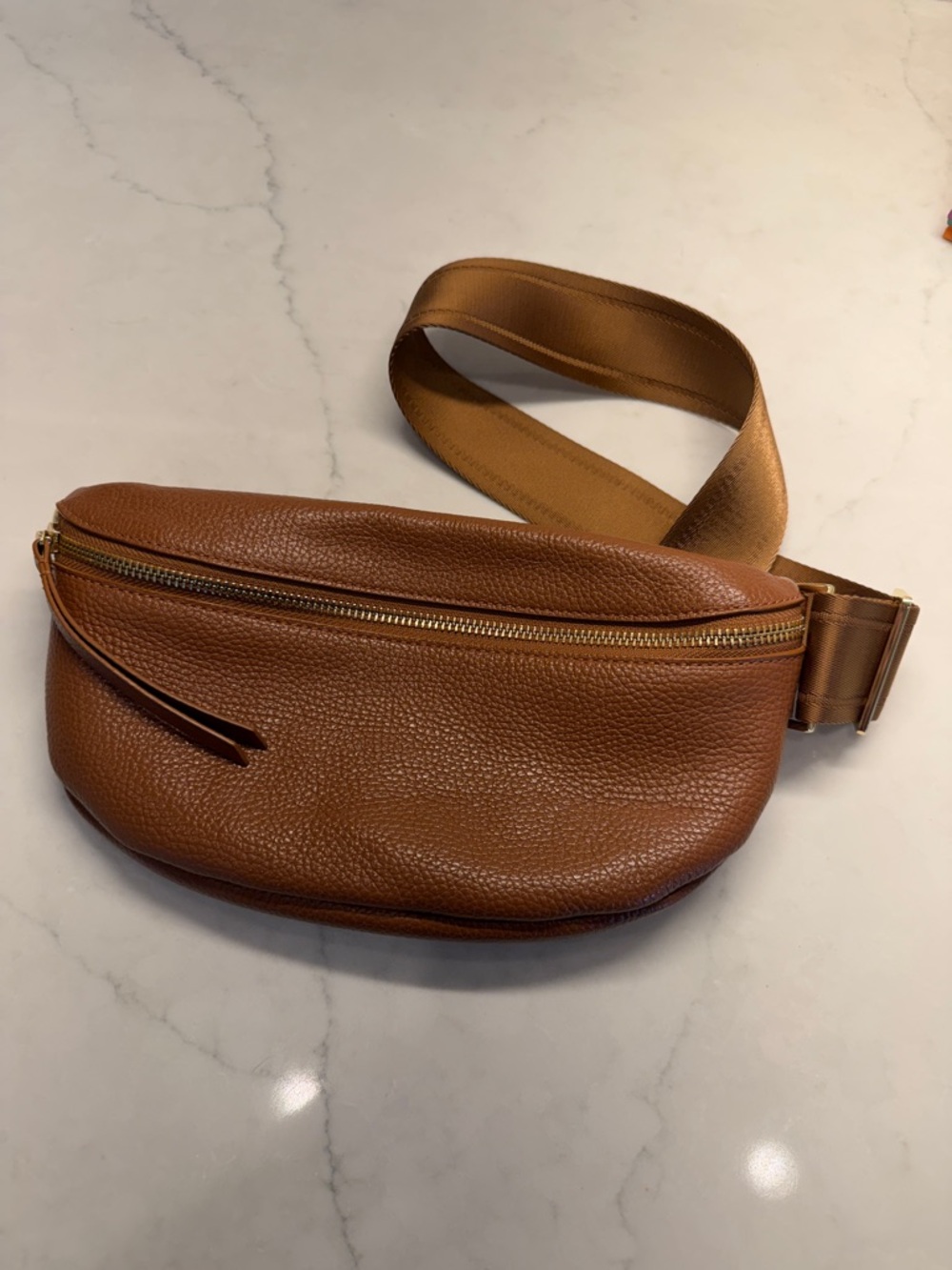 Quince Women’s Leather Crossbody Bag